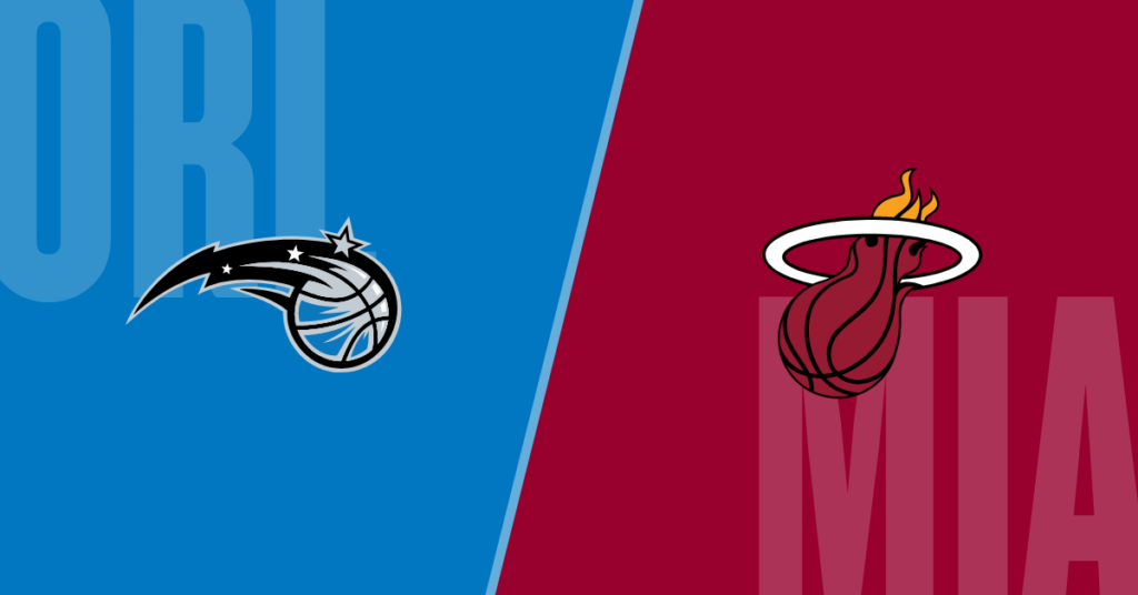 Orlando Magic against the Miami Heat